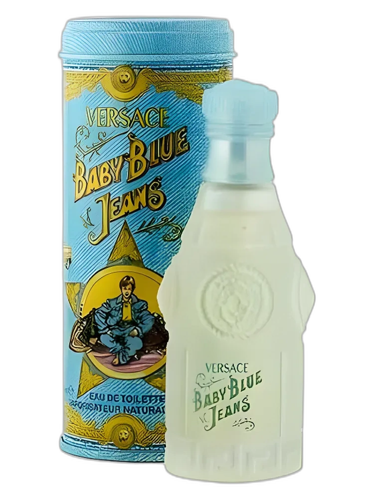 Baby Blue Jeans — Versace