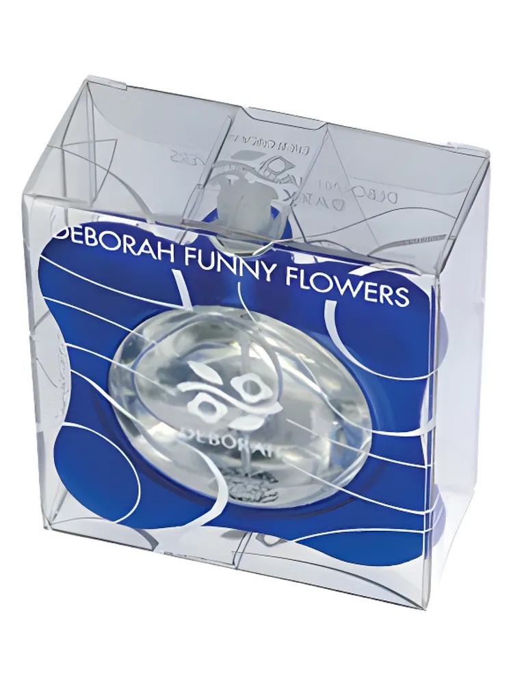 Miniatura 4 de Funny Flowers Dark Blue